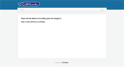Desktop Screenshot of billing.ukhost4u.com